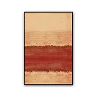 Framed Canvas Wall Art Abstract Color Block Canvas Prints Home Artwork Decoration for Living Room,Bedroom - 16x24 inches