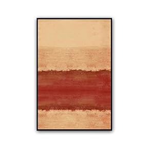 signwin Framed Canvas Wall Art Abstract Color Block...