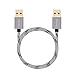 USB Cable Male to Male 1.5 ft, SNANSHI USB to USB Cable Nylon Braided Cable Aluminum Shell for Data Transfer Hard Drive Enclosures, Laptop Cooling Pad, Modems, Cameras and More