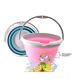 SAMMART 10L (2.64Gallon) Collapsible Fishing Bucket