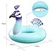 Peacock Swim Ring Pool Float - Wishtime Elegant Peacock Swimming Ring for Adult Summer Outdoor Inner Tube Swimming Toy