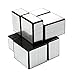 FC MXBB Set of 2 Mirror Speed Cube 2x2 Magic Cube Gold & Silver Puzzles Collection
