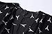 WEIYAN Women's Summer Tops Loose Chiffon Kimono Cardigan Blouse Black White S