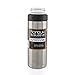 Boroux SLEEVE-Insulated Thermos Water Bottle .5 LITER. Handmade Pure Borosilicate Glass Water Bottle with DOUBLE WALLED STAINLESS STEEL VACUUM SEALED PROTECTION. No Slip Grip Technology
