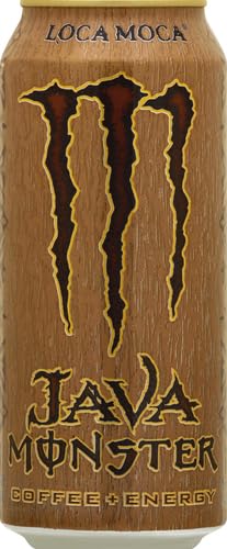 4 PACK – MONSTER JAVA COFFEE + ENERGY...