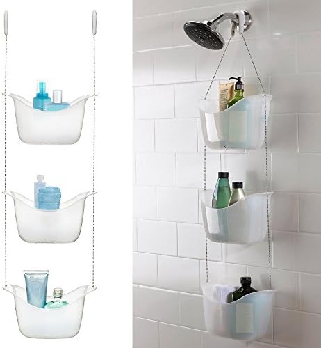 3 Basket Umbra Shower Caddy Hanging Organizer Bath Bathroom Holder Hanger Rack