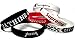 RareFinds Multiple Fashion Hype Brands Stretch Durable Debossed Silicone Sport Wristbands Bundle Pack of 6