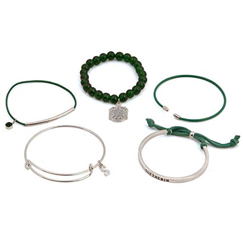 Harry Potter Slytherin Arm Party Bracelet Set - //medicalbooks.filipinodoctors.org