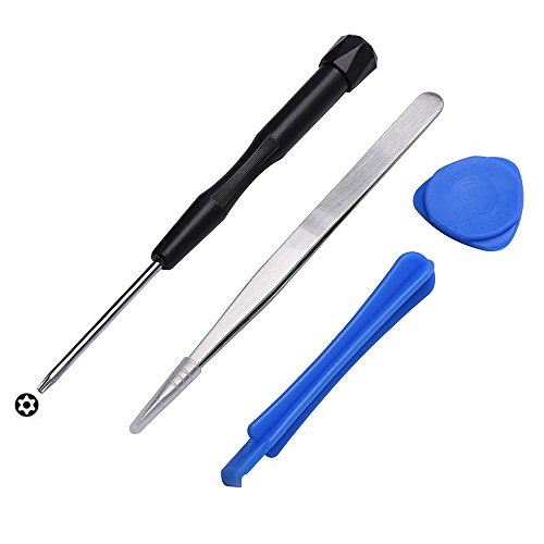 Blulu T8 Repair Screwdriver, Tweezers and Prying Tool for Xbox One, Xbox 360 Controller and PS3