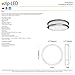 Zip-LED Surface Mounted LED Light Fixture for Ceiling or Wall in Brushed Nickel, 4000K Natural White, TRIAC Dimmable, Dry Location IP20 (14