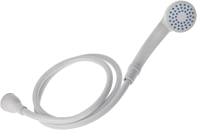 Blue Canyon Solo Tap Shower Spray 1.2m White Push-on Fitting for Bath Taps