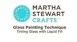 Martha Stewart Crafts Frost Translucent Glass Paint in Assorted Colors (2-Ounce), 33195 Yellow Jacket