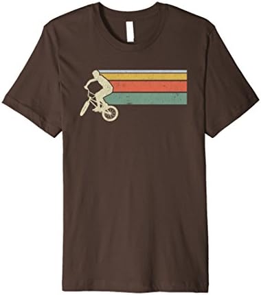 Mens Vintage BMX T Shirt XL Brown