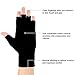 2 Pairs Arthritis Gloves, Compression Gloves for men and women (Small (2 Pair), Pure Black)