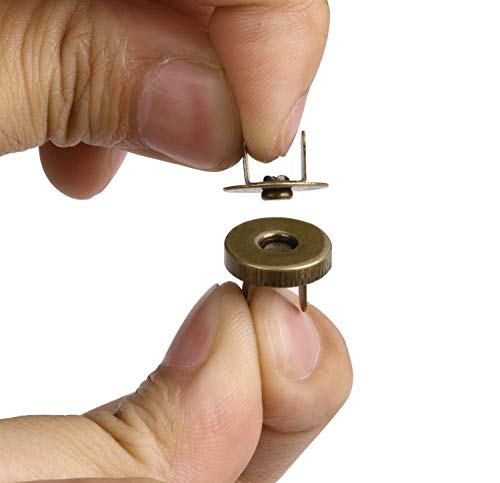 image for Onwon 20 Set Magnetic Snaps for Purse Magnetic Bag Fastener Clasp Magn