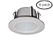 4 Inches Line Voltage Phenolic Stepped Baffle Trim/trims for Recessed Light/lighting-white Replaces Halo 993W (6 Pack)