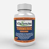 Turmeric Immune Support Antioxidant Anti-inflammatory Curcumin Mega 90-day Economy Anti-aging 95% Curcuminoids Helps with Joint Pain, Heart Health and Brain Support Pure Premium Quality Gluten Free