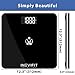 INEVIFIT Bathroom Scale, Highly Accurate Digital Bathroom Body Scale, Measures Weight up to 400 lbs. Includes Batteries