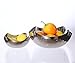 James Scott Candy Dish Bowl - Hammered Stainless Steel Wave Bowl, 6-inch - Multipurpose for Bathroom, Kitchen, Dining - Fruit, Candy, Salad, Snacks, Accessories