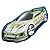 36 Inch Large Shape Hot Wheels Green Racer Balloon - Each