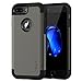 JETech iPhone 7 Plus Case Cover Two-Layer Slim Protective for iPhone 7 Plus 5.5 Inch (Grey)