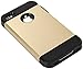 iSee Case iPhone 4S Case, iPhone 4 Case (TM) Luxury Tuff Super Armor Hybrid Dual Layer Protective Cover for Apple iPhone 4 4S(Gold)