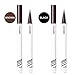 UCANBE Black Brown Liquid Eyeliner Set 2 Pens Waterproof Long Lasting Eye Liner Smudgeproof Cruelty Free Professional Makeup Pencil for Precise Application