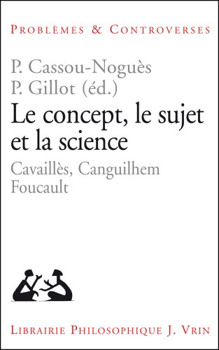 Le  concept, le sujet et la science