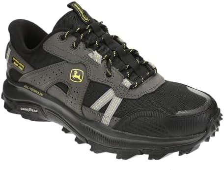 Amazon.com | Skechers Men's Escape PlanTrainers, Black Leather