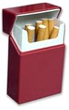 Hard Box Full Pack Cigarette Case (King Size) (Assorted Colors) #ch25
