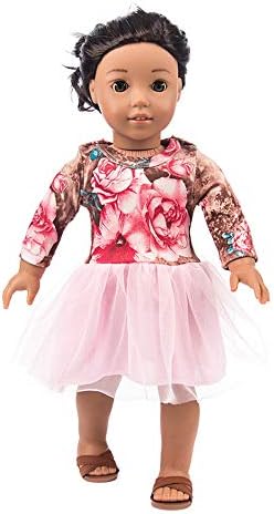 Dimanul American Girl Clothes,American Girl Doll Stuff,American Girl Doll Outfits,American Girl Clothing, Christmas Toys,Gift, Cute Beautiful Dress for 18 Inch American Girl Doll Toy