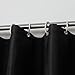 Yuunity Shower Curtain Polyester Fabric Bath Curtain with Hooks Bathroom Accessories,Waterproof Washable, 72