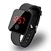 Bifast Bulges Unisex Fashion LED Ultra-Thin Large-Screen Electronic Wristwatch Bracelet Bangl Wrist Watches