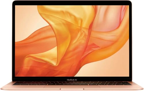 Apple 2019 MacBook Air with 1.6GHz Intel Core i5, 13-inch, 8GB RAM, 128GB SSD Storage, Gold (Renewed)