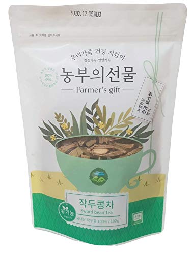 Organic Sword Bean Tea, 刀豆, 유기농 작두콩차 100g (3.5oz) from Korea 100% - Thumbnail 6