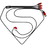 Multi USB Charger Cable LinkOn 2m/6.6ft/6ft Universal Adapter Fast Charging Cord 3 in 1 Nylon Braided,Type C,Micro and Lightning Plug Multiple Connectors, All Device Port Android,Apple,iPhone(Black)