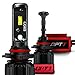 OPT7 Fluxbeam CORE H10 9145 LED Headlight Bulbs with FX-7500 CREE Chip Plug-N-Play Conversion Kit - 6,000LM 6000K Cool White - Built. Not Bought.