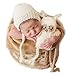 Fashion Newborn Boys Girls Baby Outfits Knitted Photography Props Fox Hat Owl