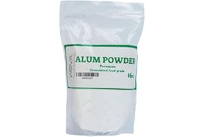 Kovafood White Alum Crystal Powder, Purified - 1Lb