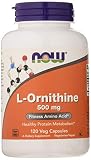 NOW Foods L-ornithine, 120 Capsules / 500mg