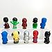 Fundisinn 10 PCS Marvel The Avengers Action Figure Sets Super Heroes Thor Iron Man Hulk Captain America Ultimate Super Hero Toy Sets,1.6-Inch Action Figures,Toys for Kids Ages 3 and Up/Gift/Decoration