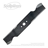 Set of 3, Made in USA Rotary Blades to Replace MTD 742-0677, 942-0677 Blades, 54" Decks.
