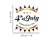 Fourth of July Tattoos 144 Pcs Patriotic Independence Day Party Accessories for Kids