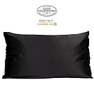 Fishers Finery 19mm Mulberry Silk King Pillowcase, Moonless Night