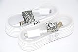Samsung OEM 5-Feet 3-Pack Micro USB Data Sync Charging Cables for Samsung Galaxy Note 5, Galaxy S6 Edge+, S7, S7 Edge, 3-Pack - Non-Retail Packaging ECB-DU4AWE (Renewed)