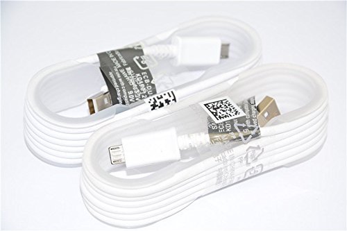 Samsung OEM 5-Feet 3-Pack Micro USB Data Sync Charging Cables for Samsung Galaxy Note 5, Galaxy S6 Edge+, S7, S7 Edge, 3-Pack - Non-Retail Packaging ECB-DU4AWE (Renewed)