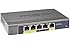 NETGEAR ProSAFE GS105PE 5 Port PD Powered / Passthrough Gigabit Web Managed (Plus) Switch (GS105PE-10000S)
