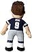 NFL Dallas Cowboys Tony Romo Player Plush Doll, 6.5-Inch x 3.5-Inch x 10-Inch, Blue