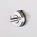 KES SUS 304 Stainless Steel Suction Cup Hook Single Coat Hook Removable Bathroom Shower Towel Hook Kitchen Wall Hook Strong and Heavy Duty Contemporary Style, Brushed Finish, A6260
