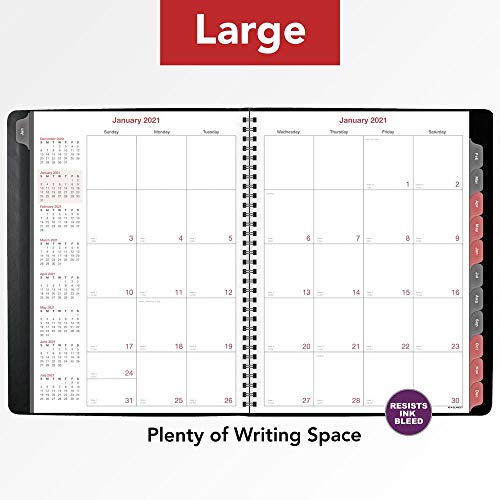 8.5x11 Inch Large Appointment Book, Teal Wild Washes 2026 Planner - View #13